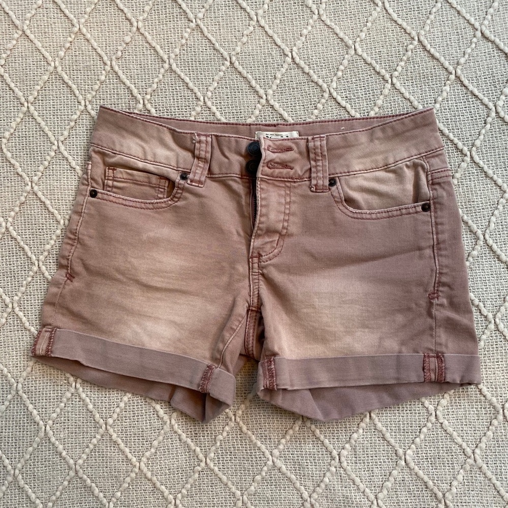 Mudd pink faded/washed shorts